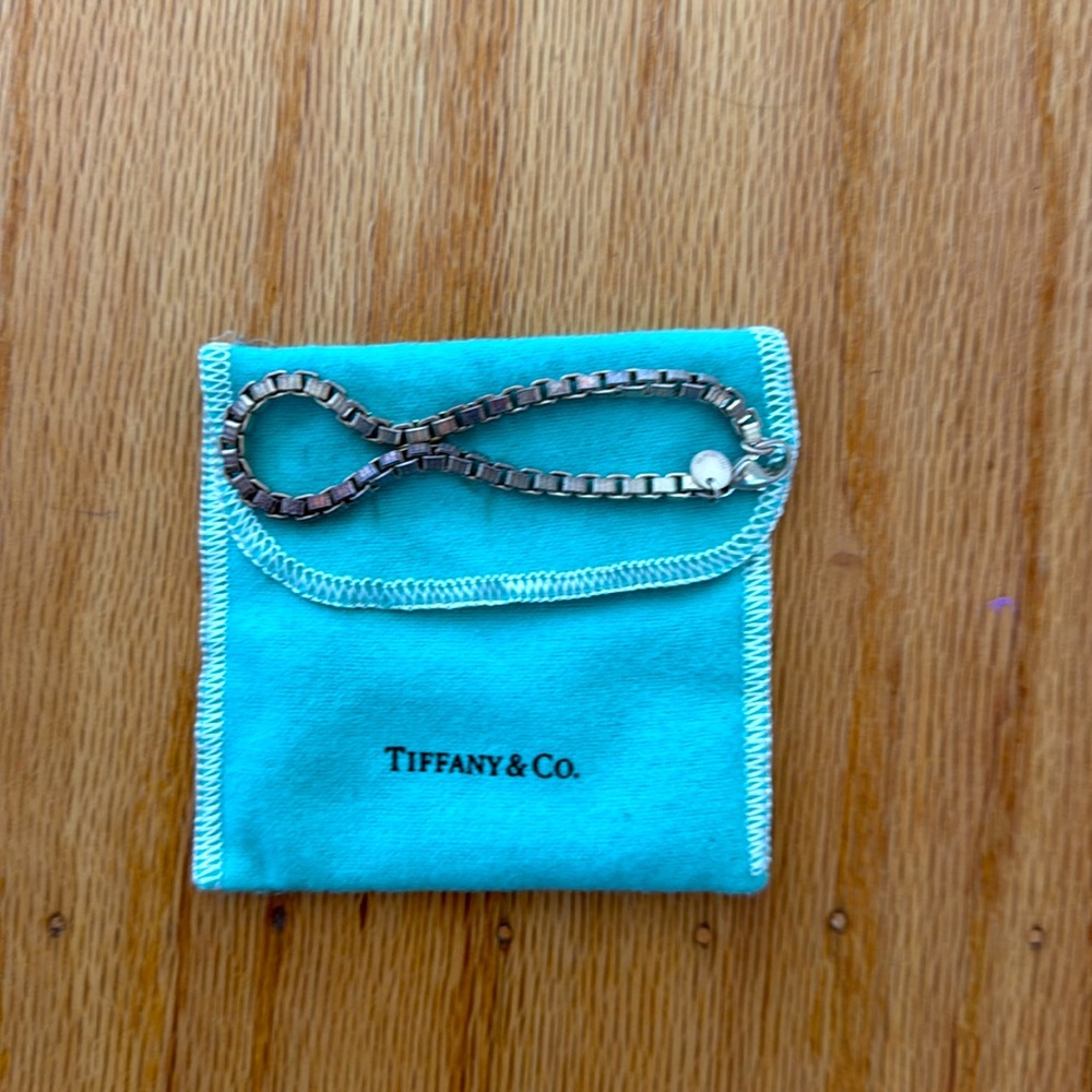Tiffany box chain bracelet - selling the matching necklace as well